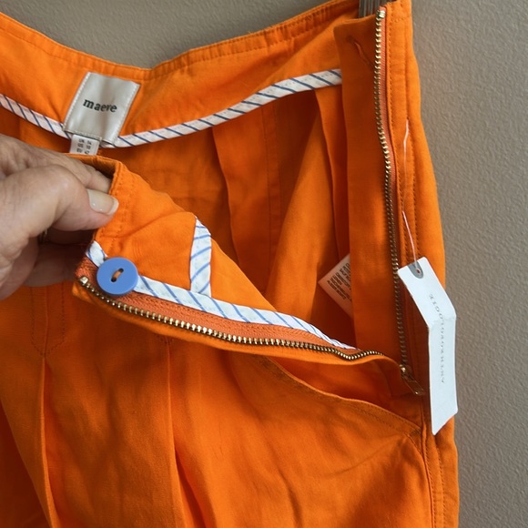 Maeve Orange Wide Leg Pants - Picture 9 of 11